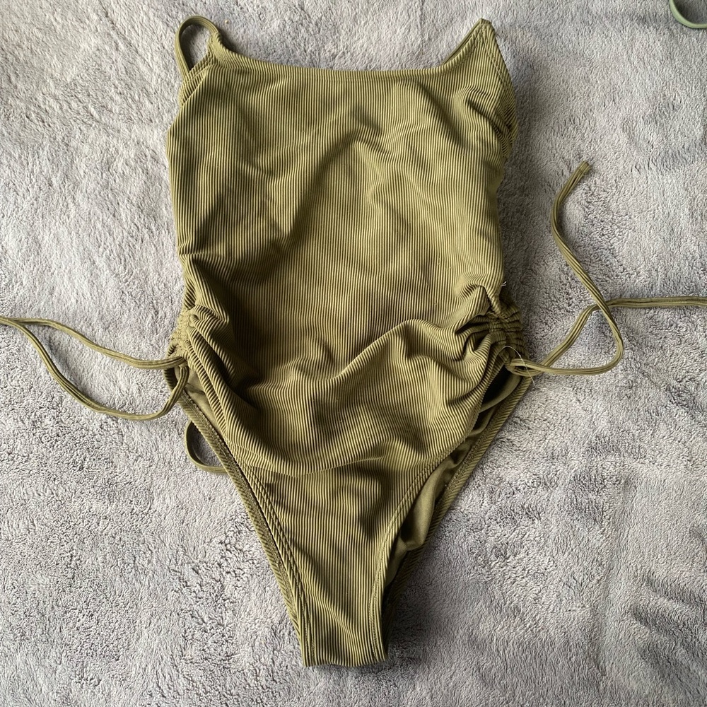 Target green one piece